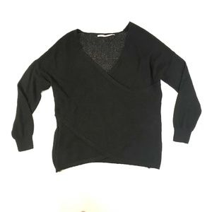 UO Kimichi Blue Cross Front Sweater